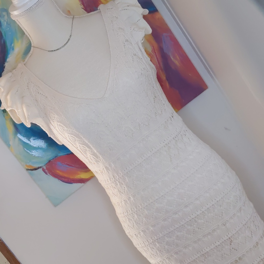 Freshman 1996 Crochet Maxi Dress